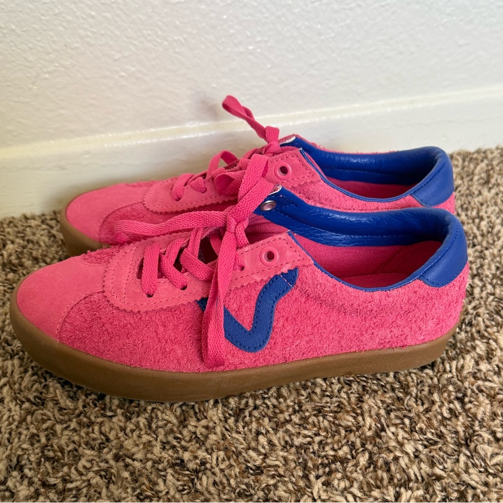 NEW VANS Sport Low Bambino Honeysuckle Pink/Purple Women’s Size 6.5 Dopamine - Picture 4 of 6